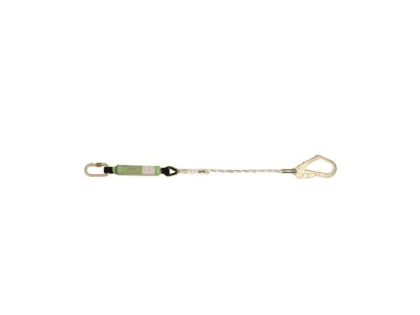 Lanyard Tek Kollu Statik Halatlı Şok Emicili